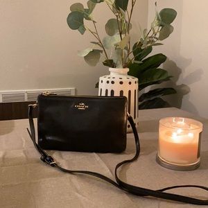 Coach Black/Gold Classic Crossbody